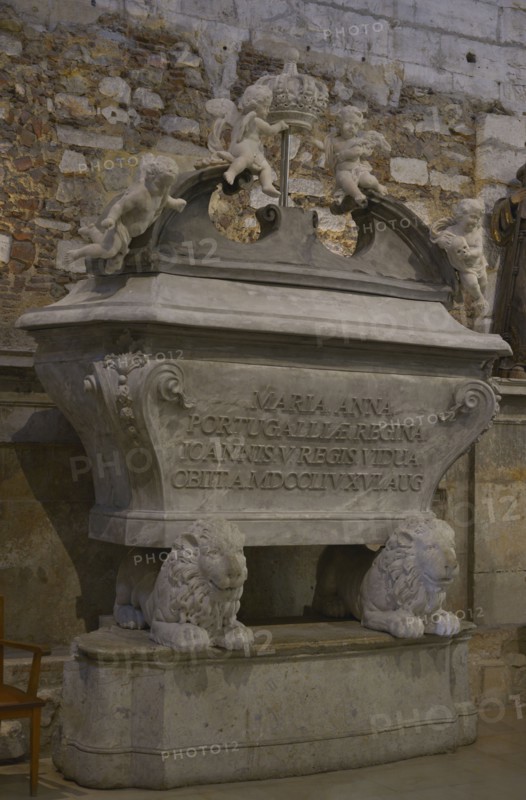 Tomb of Queen Maria Anna of Austria.