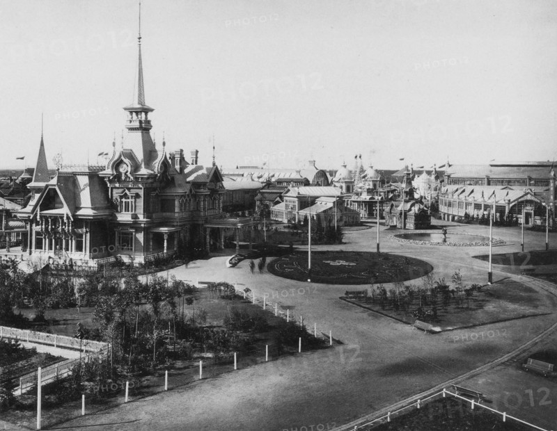All-Russian Industrial and Art Exhibition in Nizhny Novgorod circa 1896