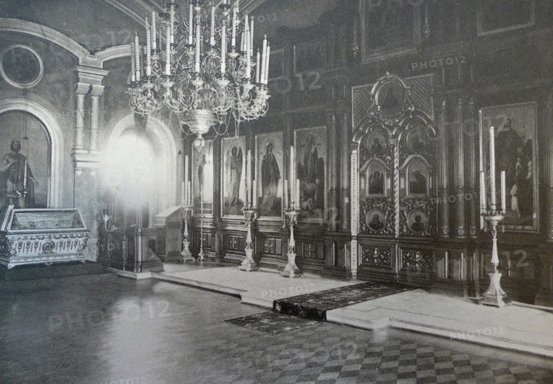 Temple of Alexander Nevsky at the Komissaro Vocational School circa 1912