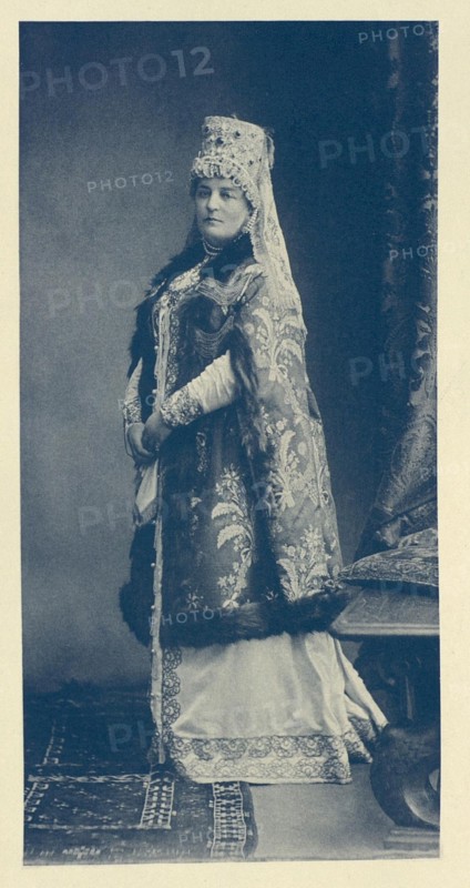 Countess Maria Vasilievna Golenischev-Kutuzova circa 1903