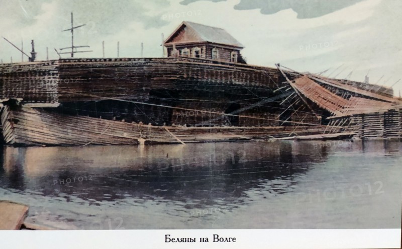Belyana on Volga river
