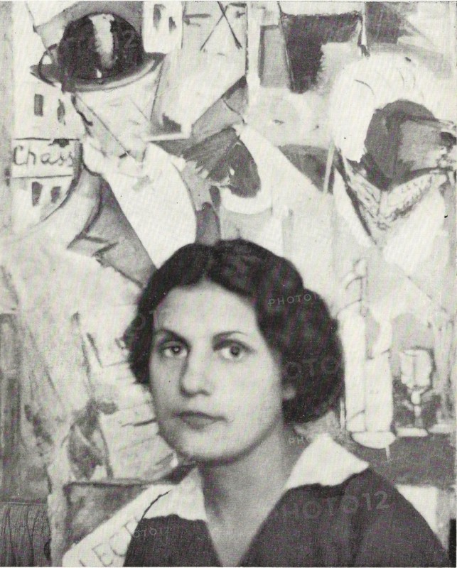 Russian painter Nadezhda Udaltsova
