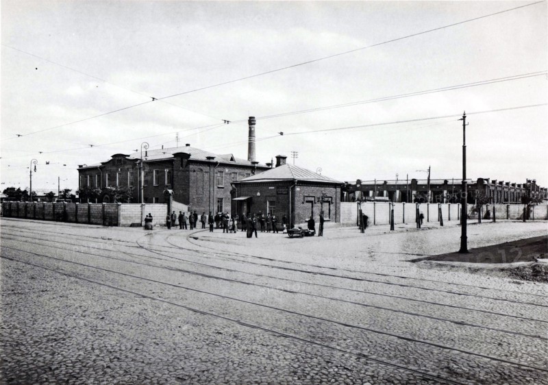 Zolotorozhsky tram depot circa  circa 1910