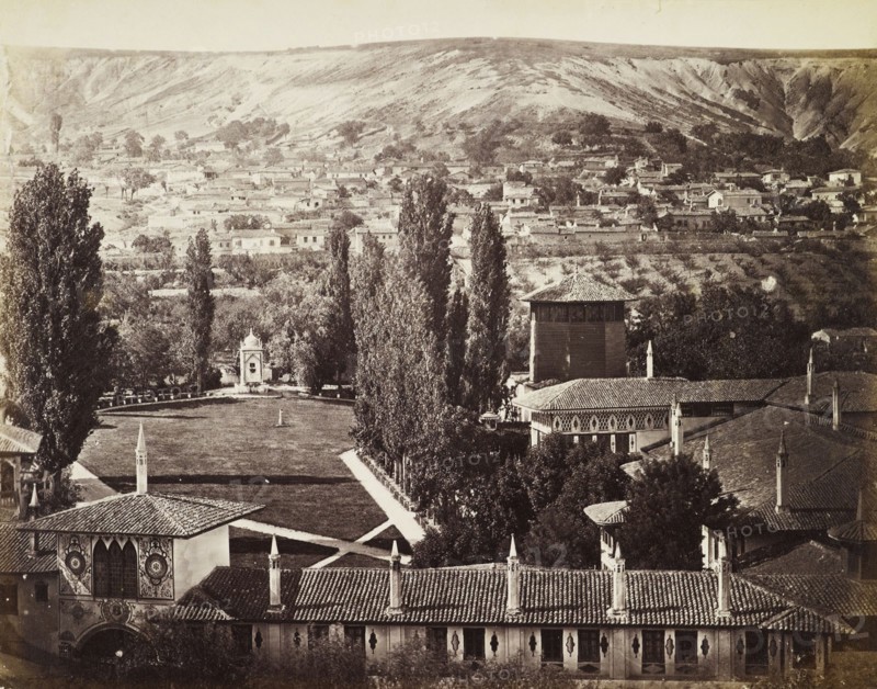 An unidentified city in Crimea circa  1869