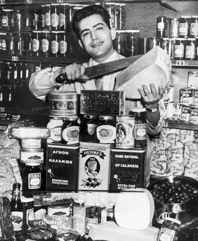Lots Of Greek Deli Foods