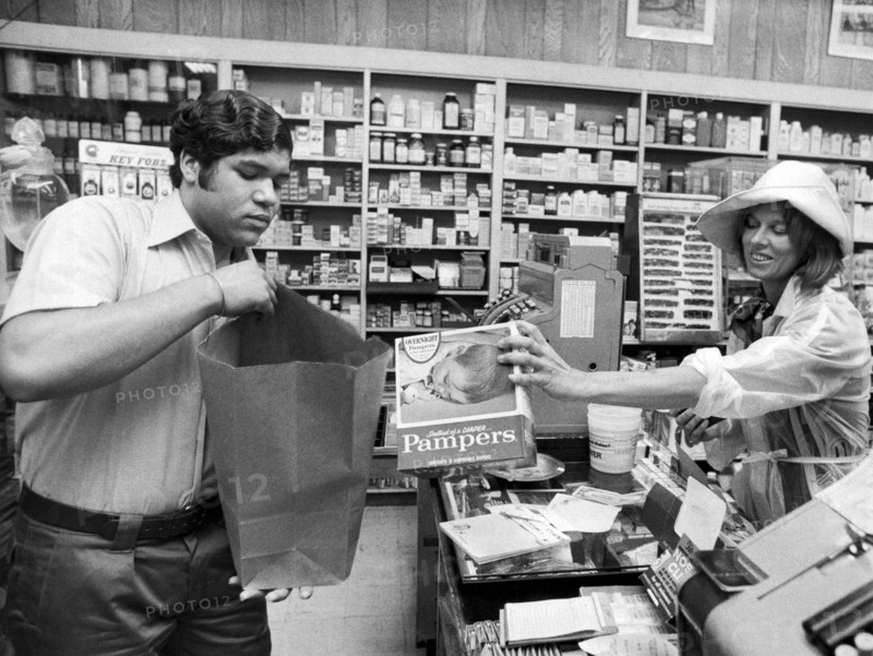 Edith Irving Buying Pampers