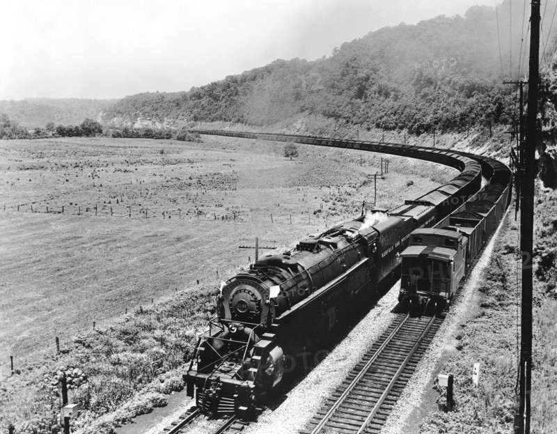 Norfolk & Western Coal Trains