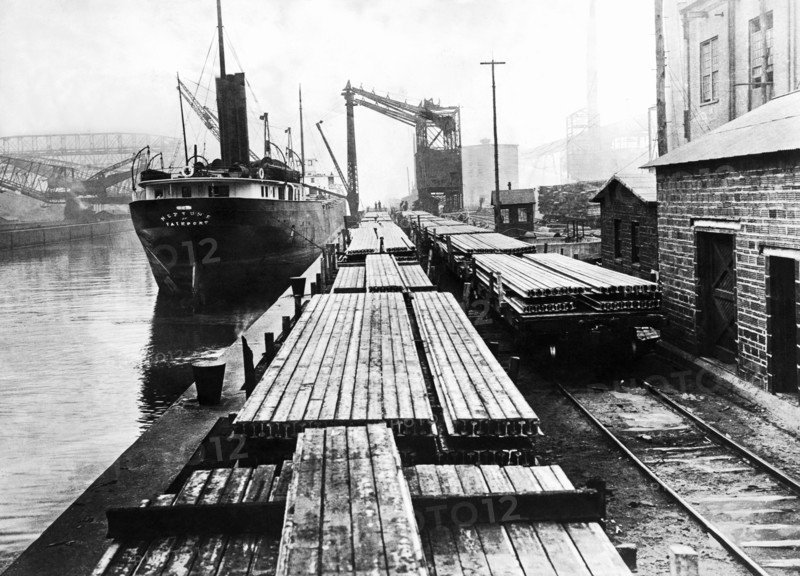 Railroad Tracks For Shipping