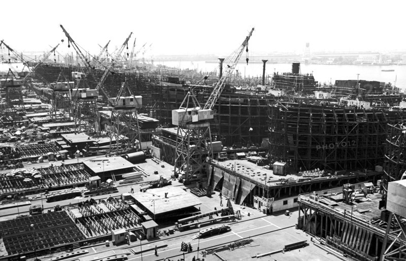 Terminal Island WWII Shipyard