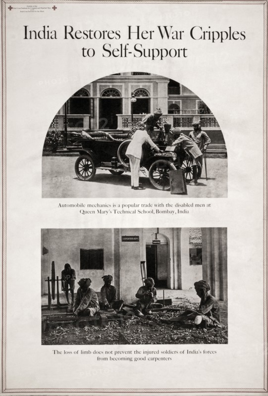 India Supports War Cripples