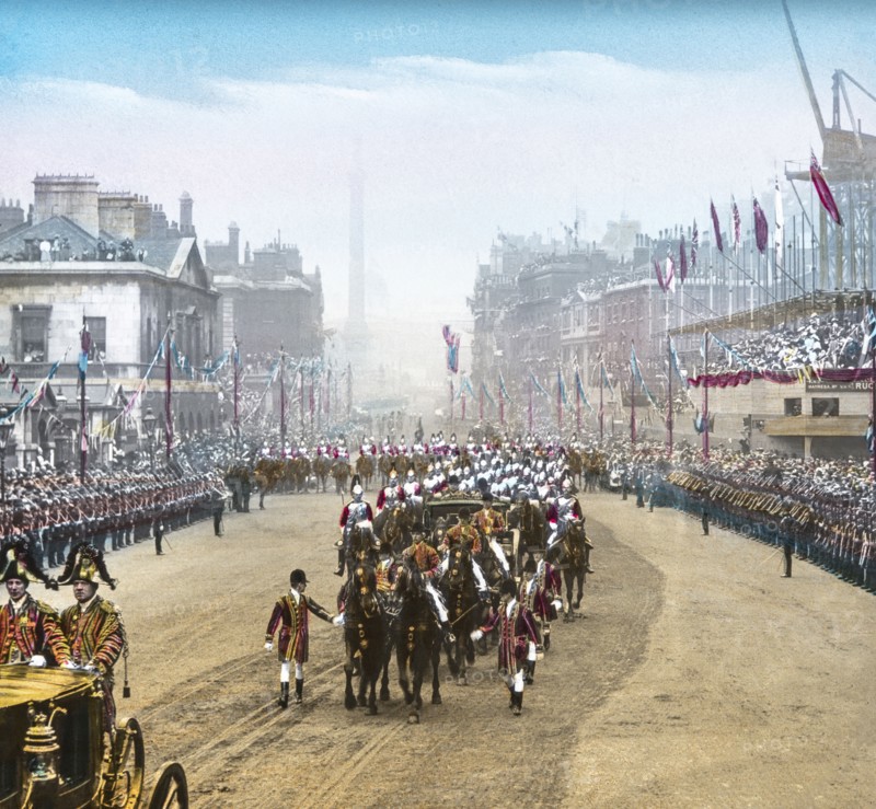 Coronation of king Edward VII.