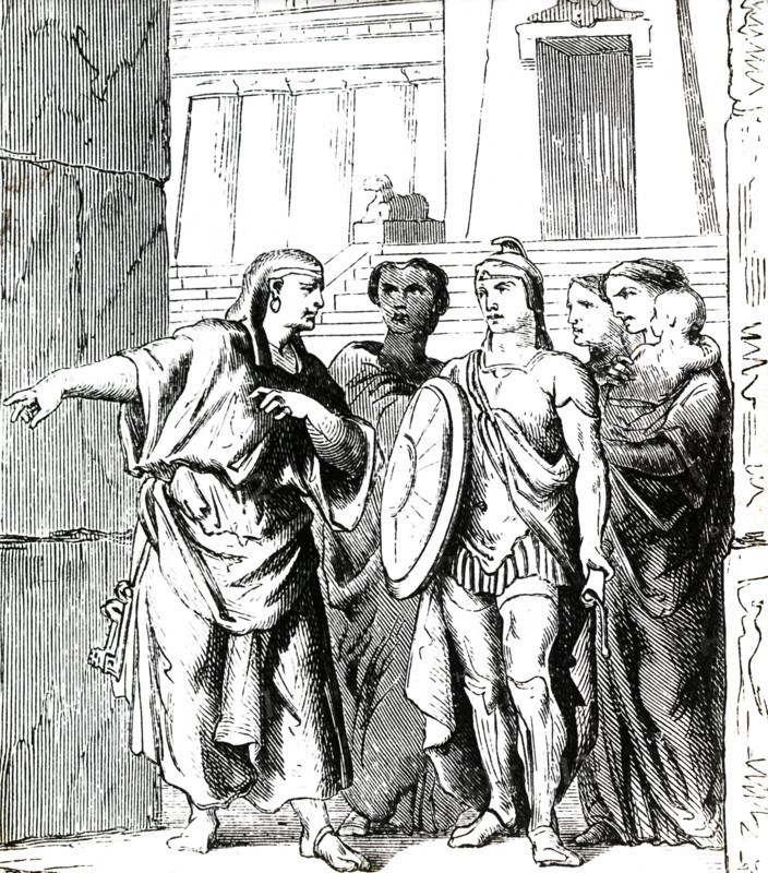 Christian Sent Away Armed From Steps In Egypt.