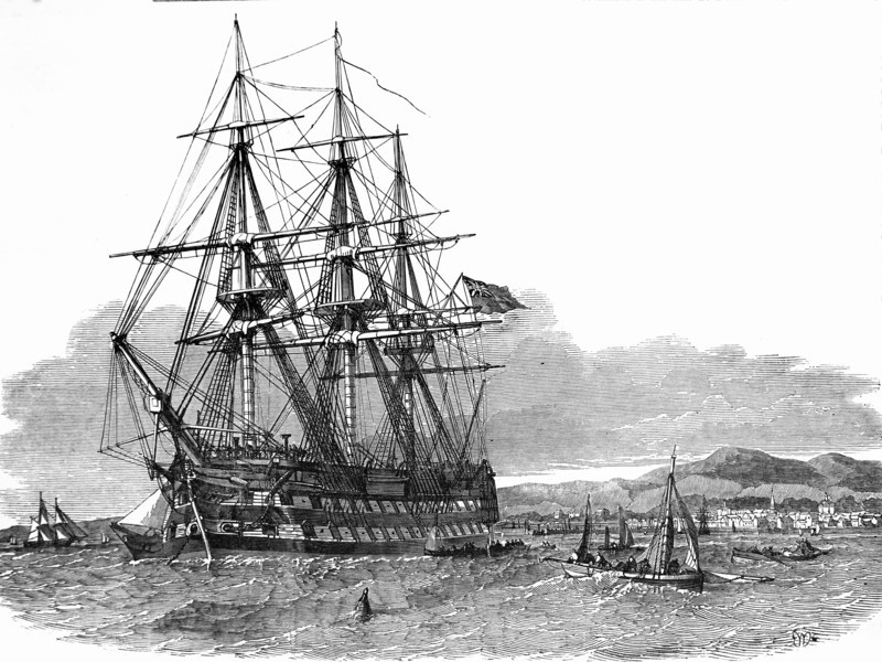 The Hercules In Cambletown Harbour, The Emigration From The Isle Of Skye.