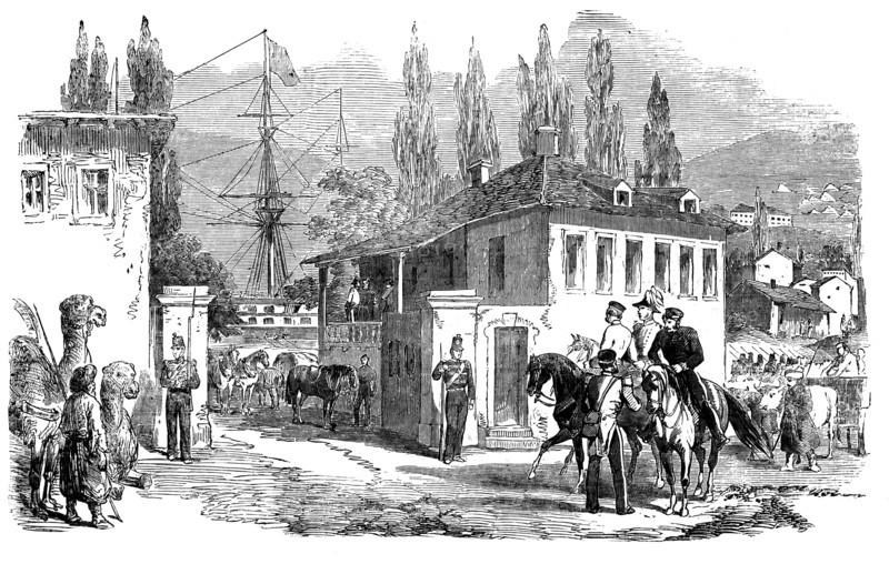 Lord Raglan's Headquarters At Balaclava.