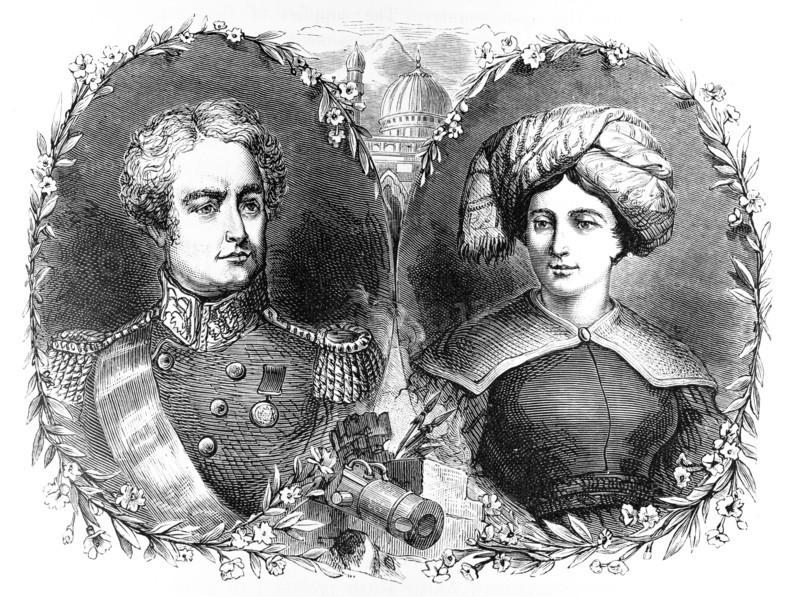 Sir Robert And Lady Sale.