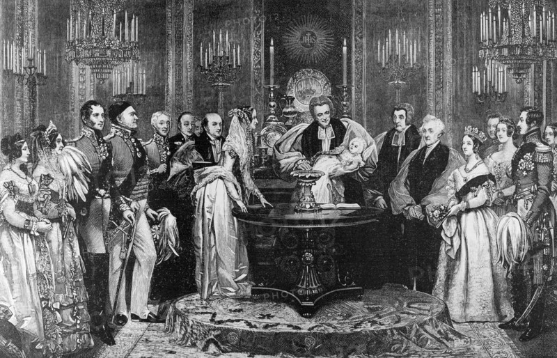 Christening Of The Princess Royal.
