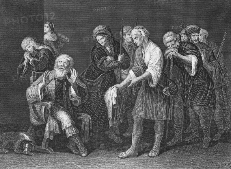 Jacob deceived by the bloody coat.