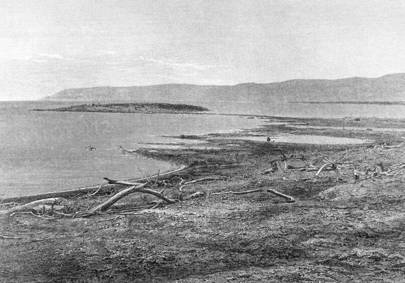 Northern Shore of the Dead Sea.