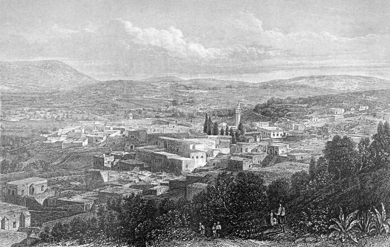 A View To Nazareth The Houses And People.