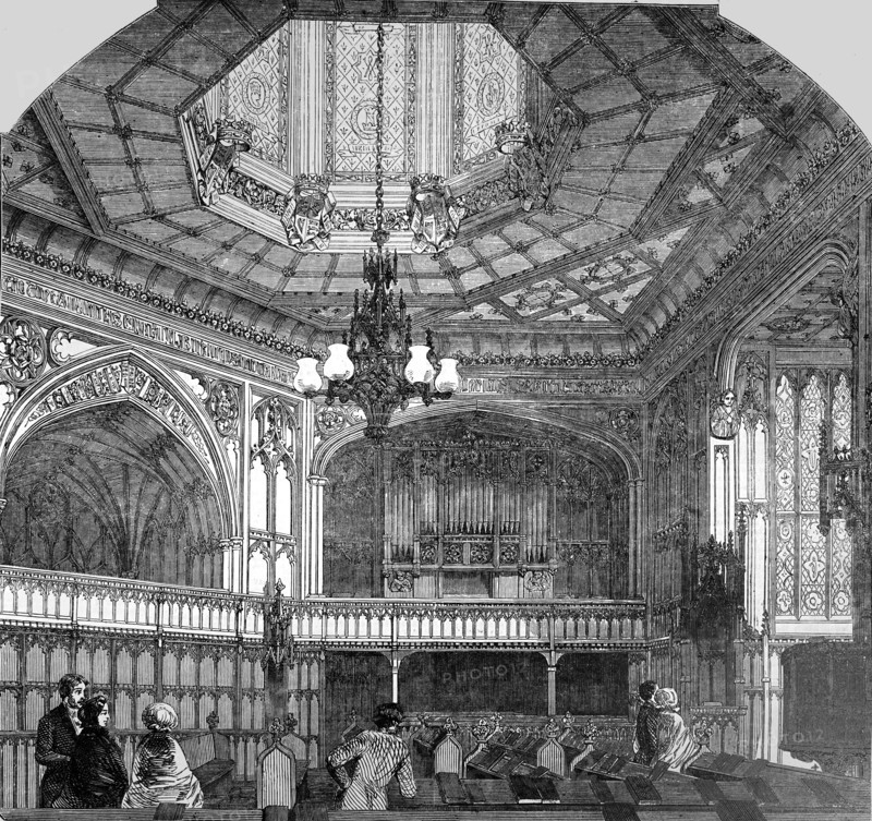 The Chapel Royal, Windsor Castle.