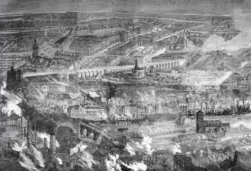 Newcastle Upon Tyne and Gateshead during the recent conflguration.