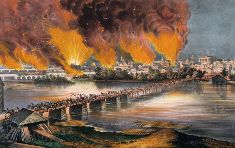 The Evacuation Fire in Richmond.