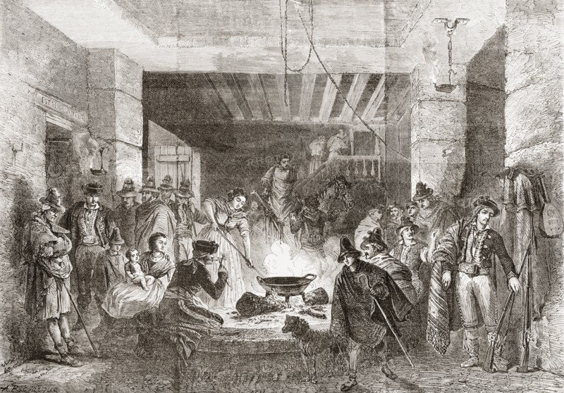 An inn or hostal in Sierra Nevada.