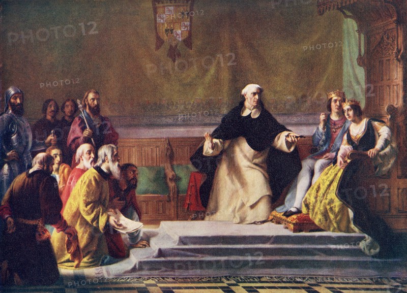 The expulsion of the Jews from Spain by Isabella I of Castile and Ferdinand II of Aragon.