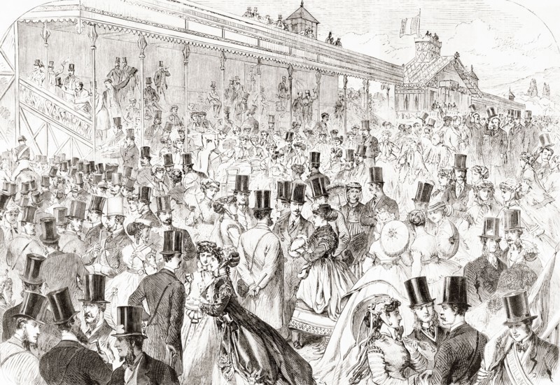 The Longchamp Racecourse.