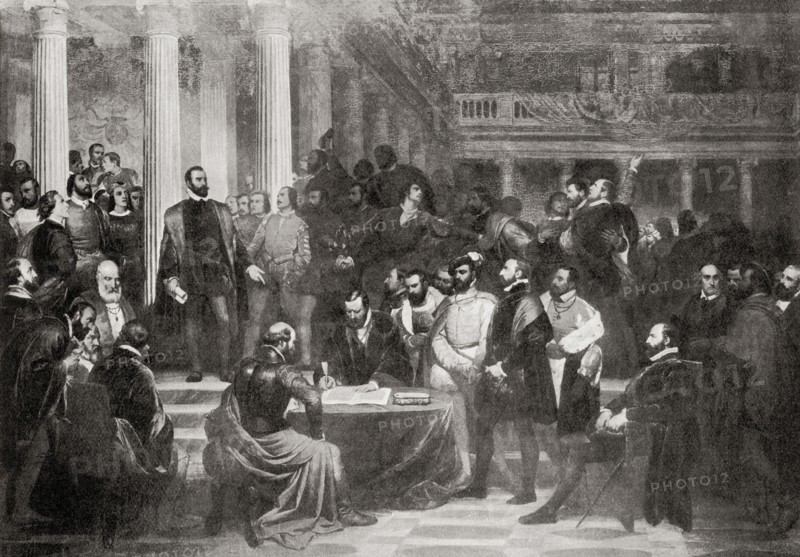 The Treaty of the Nobles of the Netherlands.