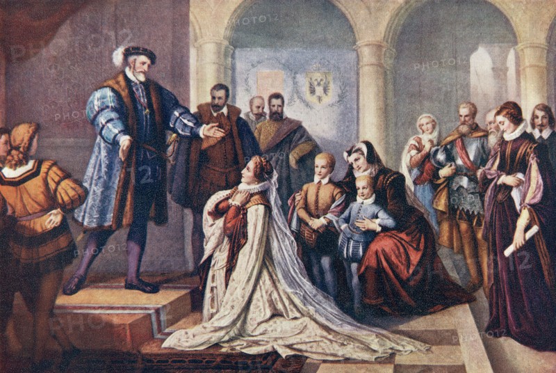 Philippine Welser at the court of Emperor Ferdinand at Innsbruck in 1559.