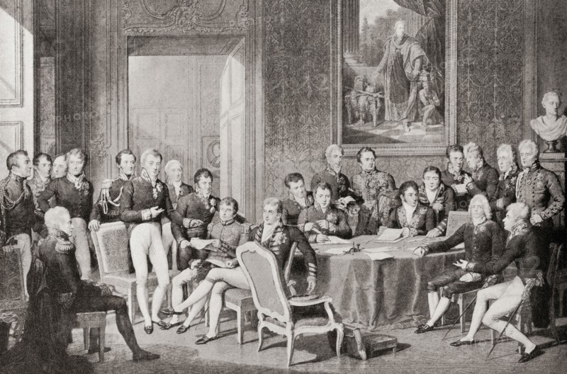 The Congress of Vienna, Austria.