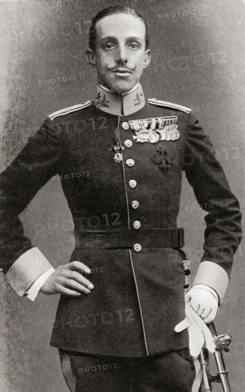 Alfonso XIII.