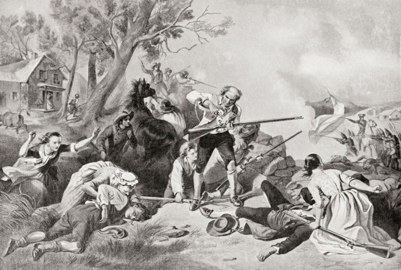 The Battle of Lexington.