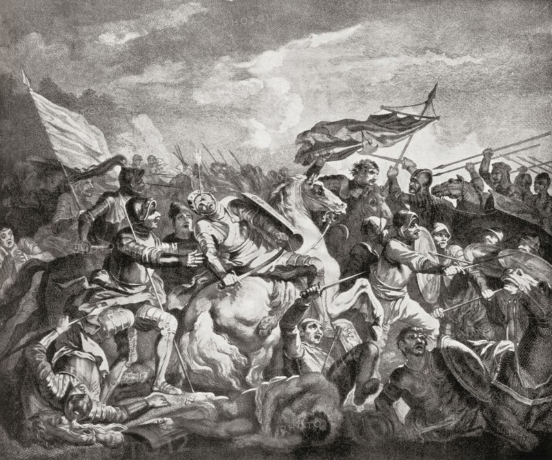 The Battle of Hastings.