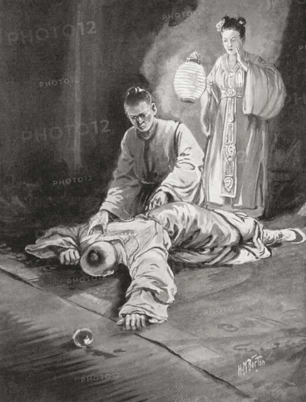The Taichang Emperor found dead after being allegedly poisoned by an official, who adminstered a drug which he said was the elixir of life.