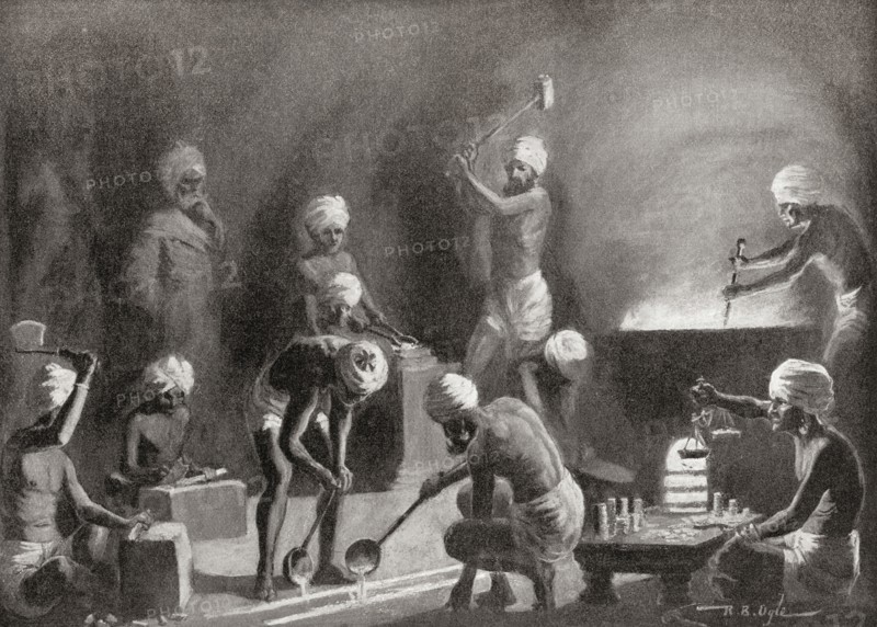 Afonso de Albuquerque established the first Portuguese mint in Goa taking it as an opportunity to solidify its territorial conquest.