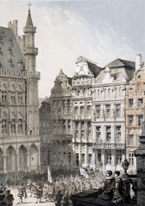 Monuments D'Architecture et de Sculpture en Belgique 1855.