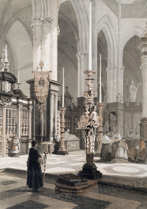 Monuments D'Architecture et de Sculpture en Belgique 1855.