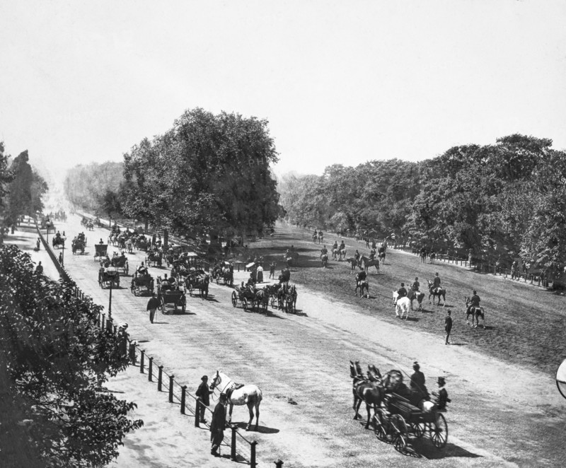 Rotten Row Hyde Park.