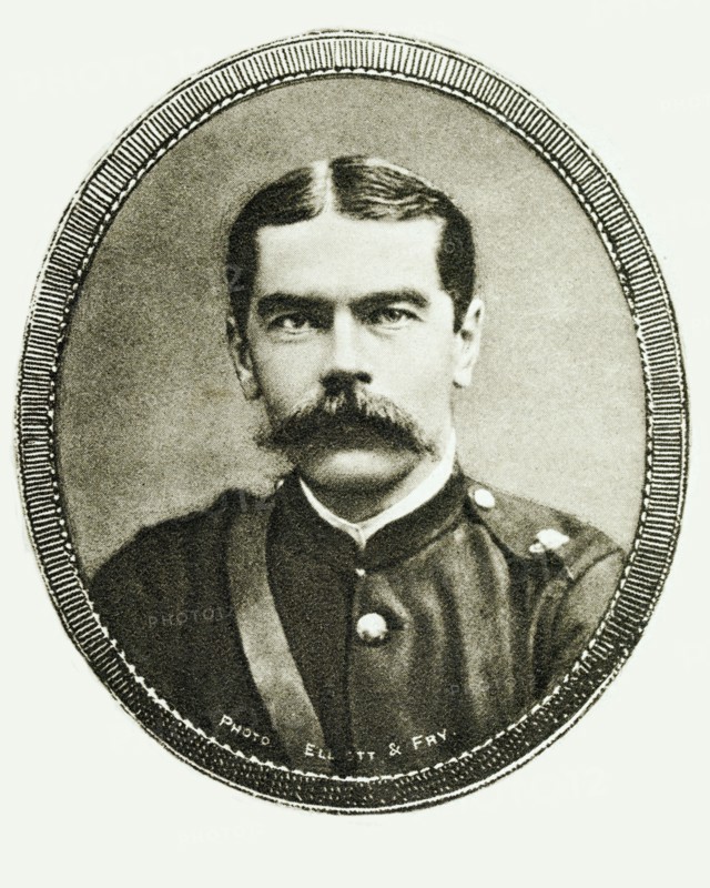 Major Genral Lord Kitchener of Khartoum, Chief of staff.