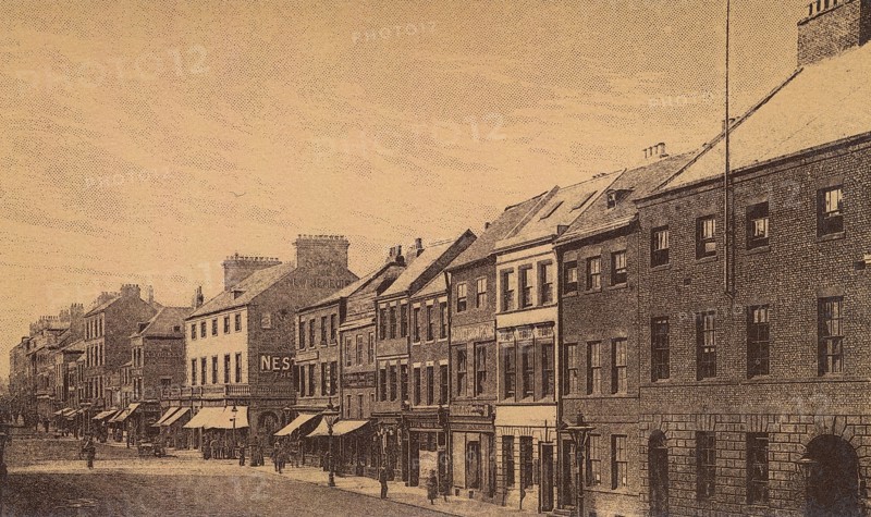 The Conservative club and Pilgrim Street.
