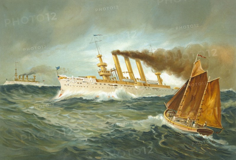 Artist's impression of USS Brooklyn.