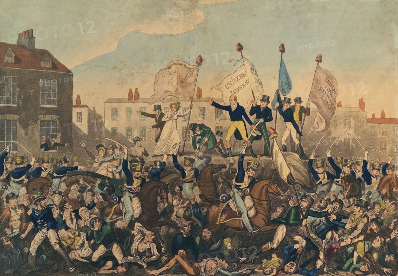 The Peterloo Massacre.
