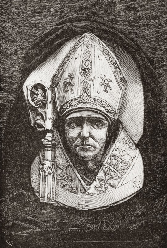 Bust of Diego de Deza.