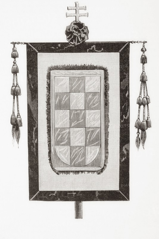 The standard of Cardinal Cisneros.