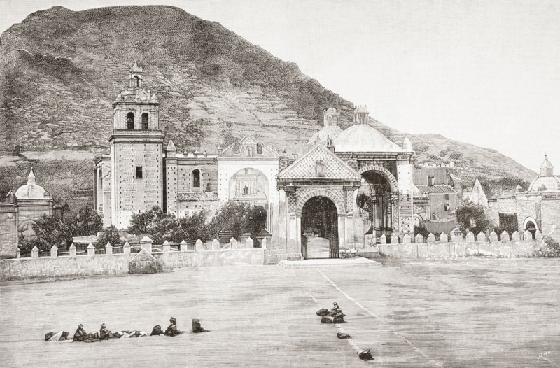Basilica of Our Lady of Copacabana.