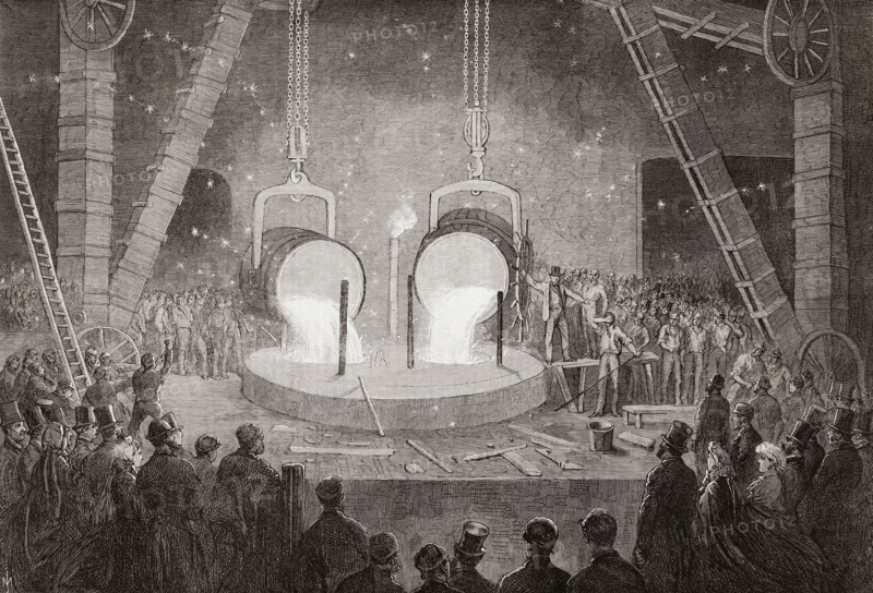 Penn's marine engine factory.