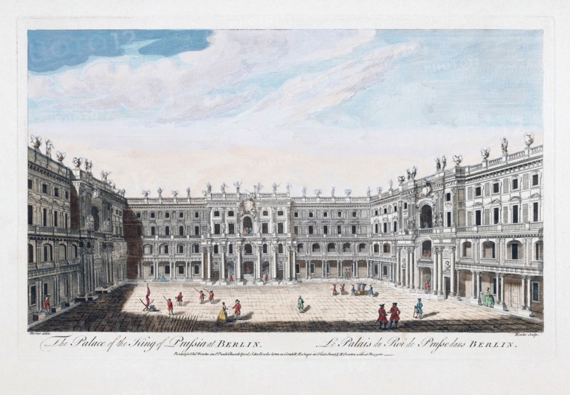 The Palace of the King of Germany at Berlin.