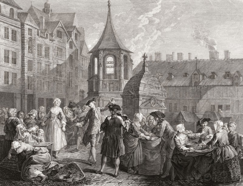 Les Halles market.